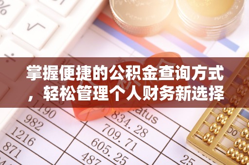 莒南掌握便捷的公积金查询方式，轻松管理个人财务新选择