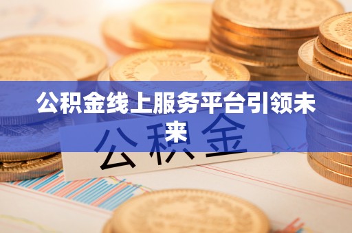 莒南公积金线上服务平台引领未来
